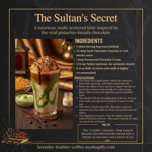 Dubai Chocolate- The Sultan's Drip