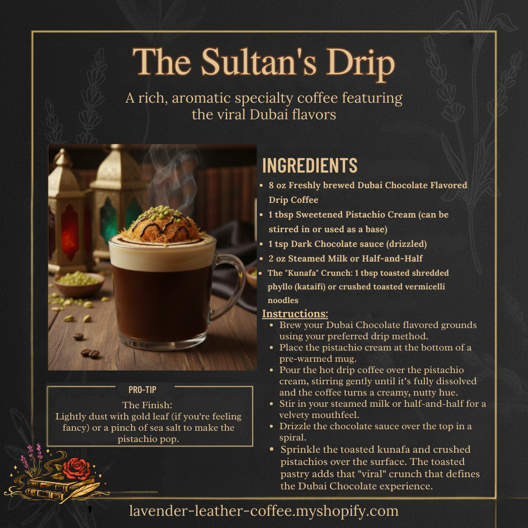 Dubai Chocolate- The Sultan's Drip