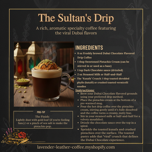 Dubai Chocolate- The Sultan's Drip